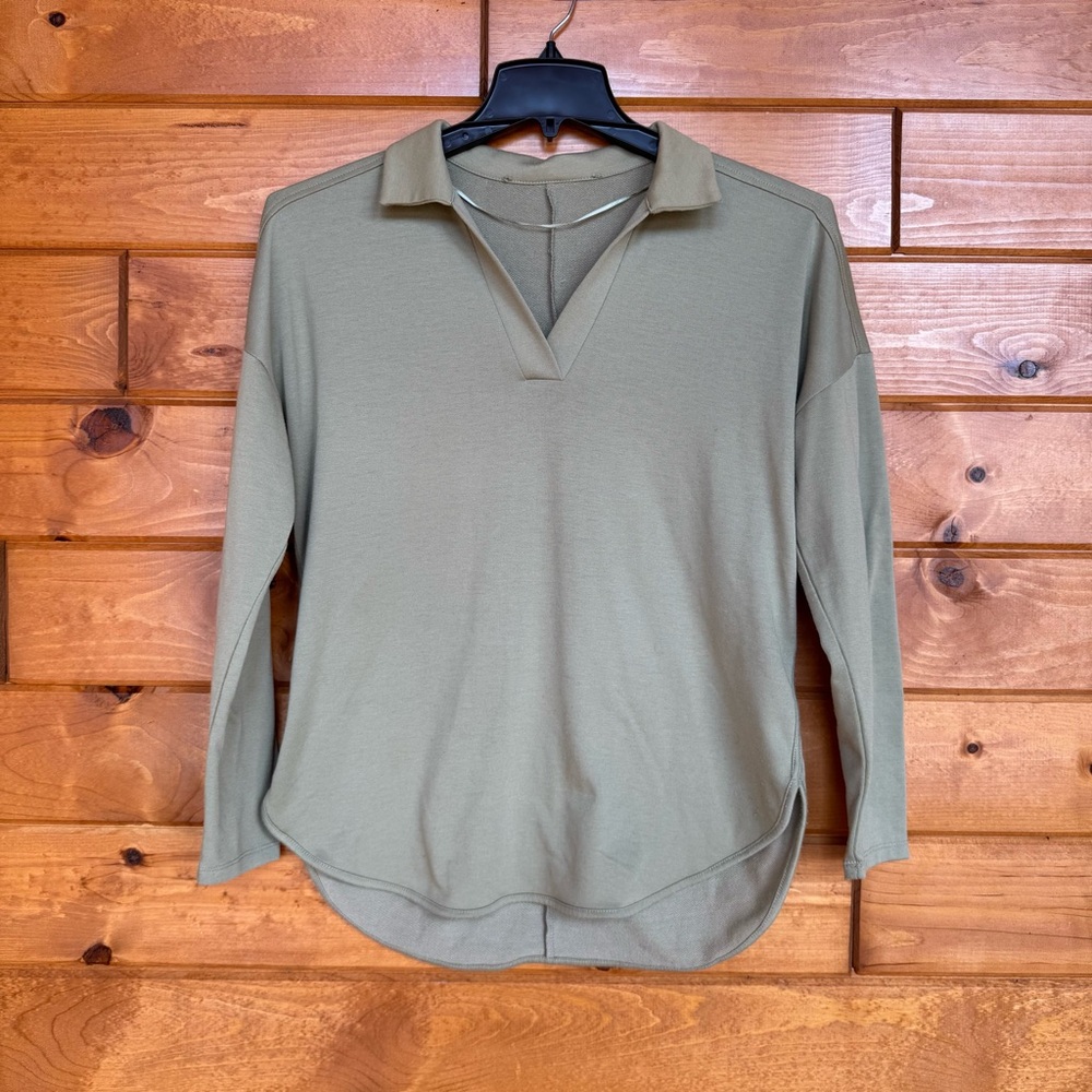 Collard Green Blouse Large